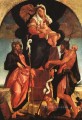 Virgen y el Niño con los santos Jacopo Bassano
